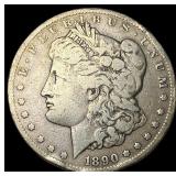 1890-CC Silver Morgan Dollar NEARLY UNCIRCULATED