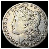 1898-S Silver Morgan Dollar NEARLY UNCIRCULATED