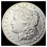 1896-S Silver Morgan Dollar NEARLY UNCIRCULATED