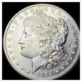 1884-S Silver Morgan Dollar CLOSELY UNCIRCULATED