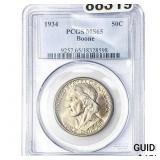 1934 Boone Half Dollar PCGS MS65