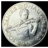 1967 Austria Silver 50 Schilling