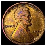 1909-S Lincoln Wheat Cent V.D.B. CLOSELY UNCIRCULA