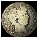 1895-O Silver Barber Half Dollar NICELY CIRCULATED