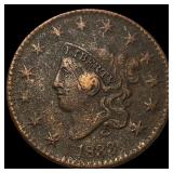 1823 Large Cent NEARLY UNCIRCULATED
