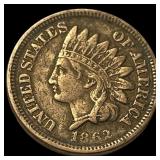 1862 Indian Head Cent CLOSELY UNCIRCULATED
