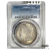 1884-CC Morgan Silver Dollar PCGS MS64