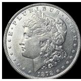 1878-S Silver Morgan Dollar CLOSELY UNCIRCULATED