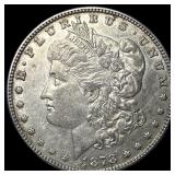 1878-S Silver Morgan Dollar CLOSELY UNCIRCULATED