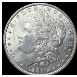 1887 Silver Morgan Dollar CHOICE BU