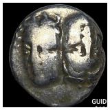 Greece Moesia, Istros 4th Cent. BC Silver Drachm