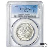 1946 Iowa Half Dollar PCGS MS65