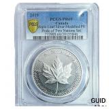 2019 $5 Sliver Canadian Maple Leaf PCGS PR69