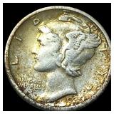 1925-S Silver Mercury Dime NEARLY UNCIRCULATED