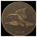 1857 Flying Eagle Cent LIGHTLY CIRCULATED