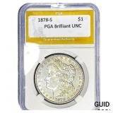 1878-S Morgan Silver Dollar PGA BU