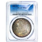 1881-O Morgan Silver Dollar PCGS MS63