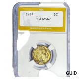 1937 Buffalo Nickel PGA MS67