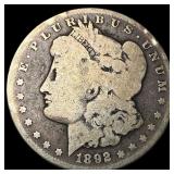 1892-S Silver Morgan Dollar NICELY CIRCULATED