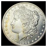 1902-O Silver Morgan Dollar GEM BU