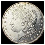 1886 Silver Morgan Dollar GEM BU