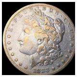 1883-S Silver Morgan Dollar ABOUT  UNCIRCULATED