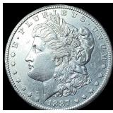 1887 Morgan Silver Dollar CLOSELY UNCIRCULATED