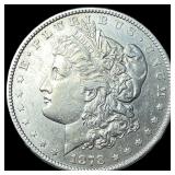 1878 Silver Morgan Dollar CLOSELY UNCIRCULATED