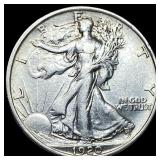 1920 Silver Walking Liberty Half Dollar  NEARLY U