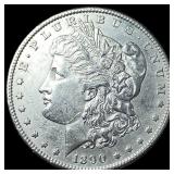 1890 Morgan Silver Dollar CLOSELY UNCIRCULATED