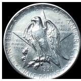 1936 Texas Independence Centennial Half Dollar UNC