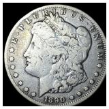 1890-CC Silver Morgan Dollar LIGHTLY CIRCULATED