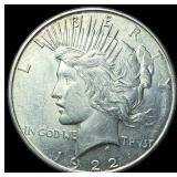 1922 Silver Peace Dollar UNCIRCULATED