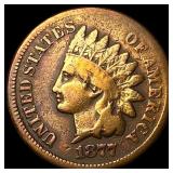 1877 Indian Head Cent LIGHTLY CIRCULATED