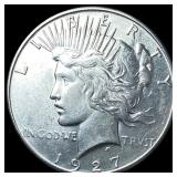 1927-S Silver Peace Dollar CLOSELY UNCIRCULATED