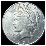 1923 Silver Peace Dollar UNCIRCULATED