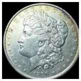 1890 Morgan Silver Dollar NEARLY UNCIRCULATED