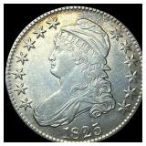 1825 Capped Bust Half Dollar CLOSELY UNCIRCULATED