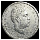 1883 Silver 1/2 Dollar Hawaii HIGH GRADE