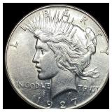 1927-S Silver Peace Dollar HIGH GRADE