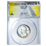 1954 Jefferson Nickel ANACS PF67 PROOF