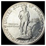 1925 Silver Lexington-Concord Half Dollar CHOICE B