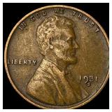 1931-S Lincoln Wheat Cent NEARLY UNCIRCULATED