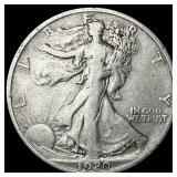 1920-S Silver Walking Liberty Half Dollar  NICELY