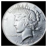 1926-S Silver Peace Dollar NEARLY UNCIRCULATED