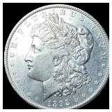1892-S Silver Morgan Dollar CHOICE AU