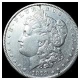 1878 Silver Morgan Dollar NEARLY UNCIRCULATED