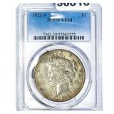 1923-S Silver Peace Dollar PCGS VF30