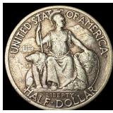 1935-S Silver San Diego Half Dollar CLOSELY UNCIRC