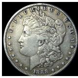 1888 Silver Morgan Dollar NEARLY UNCIRCULATED